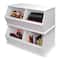 Badger Basket 2 Bin Stackable Storage Cubby